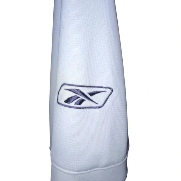 Tennessee Titans Polo NFL Men Large Blue White Short Sleeve Embroidered Reebok - Picture 5 of 7